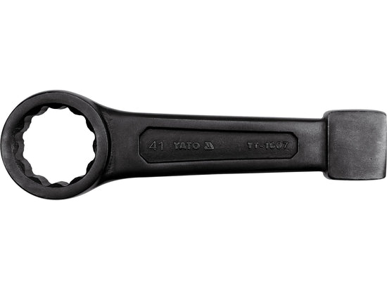 Clé à frappe YATO Chrome-Molybdène Cr-Mo, 24 à 110mm, usage professionnel mécanique et poids lourds
