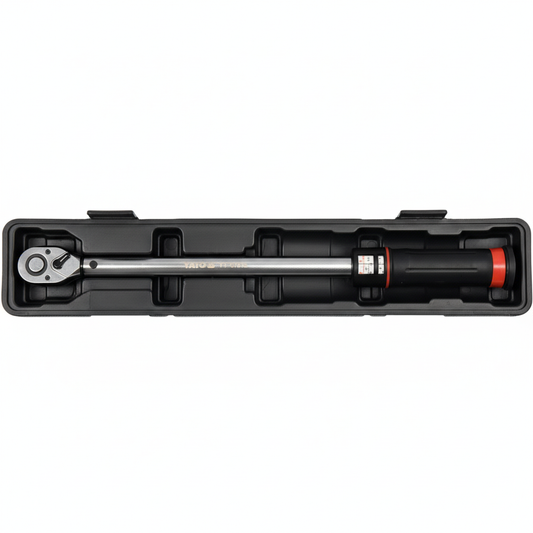 Clé dynamométrique YATO YT-07605 1/2", 20-220Nm, 42Cr-Mo 72 dents, avec certificat d'étalonnage
