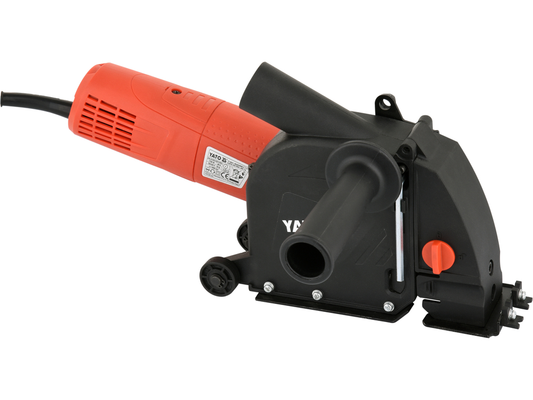 Rainureuse murale YATO YT-82015, 1700W 125mm, 2 disques diamantés, profondeur 0-28mm, convertible meuleuse
