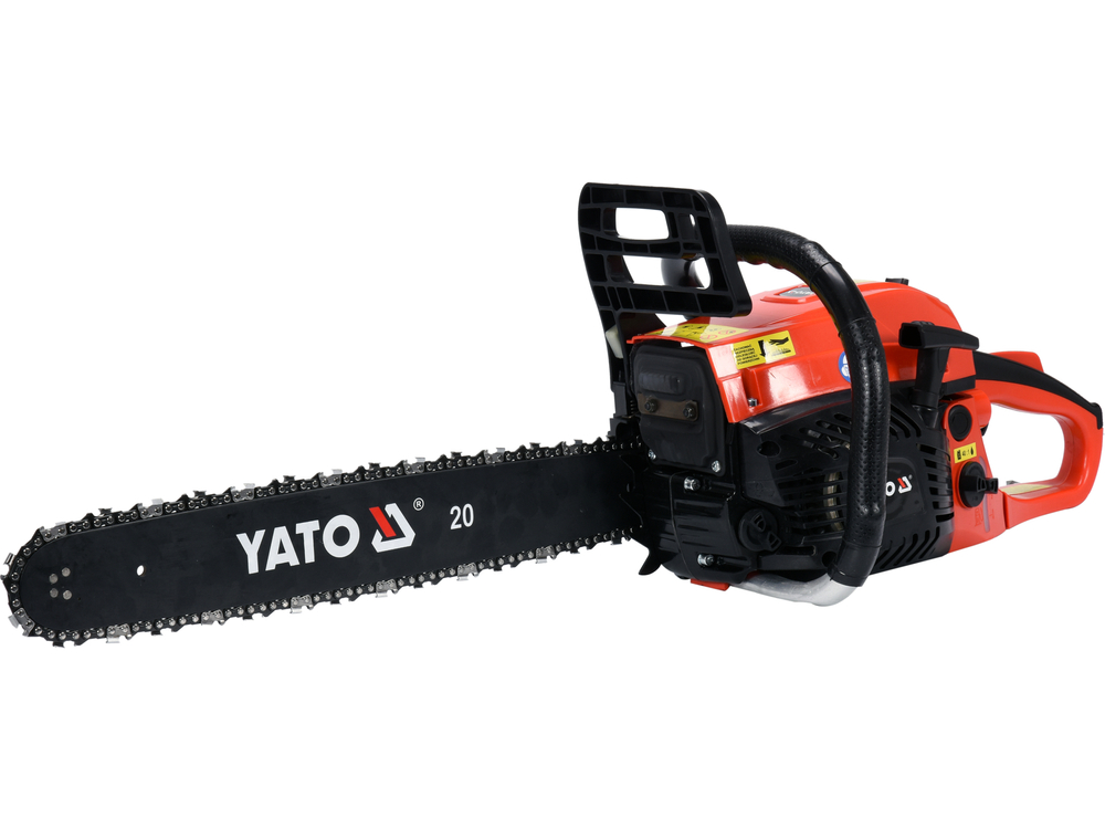 Tronçonneuse thermique YATO YT-84910, 57cc 20" 2,5kW, anti-vibrations, lubrification auto, abattage
