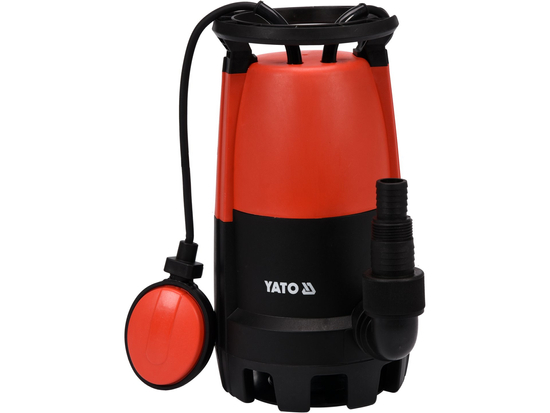 Pompe vide-cave submersible YATO YT-85333, 900W 3en1, eau chargée 18000L/h, inondation et drainage
